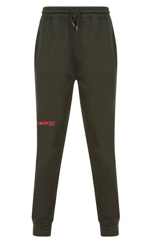 Olive Green Fitted Joggers
