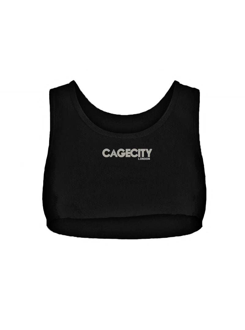 Black Extreme Raw Cut Vest