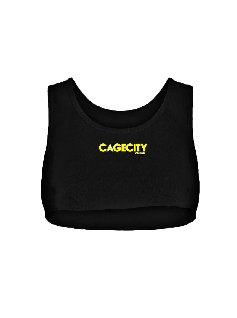 Black Extreme Raw Cut Vest