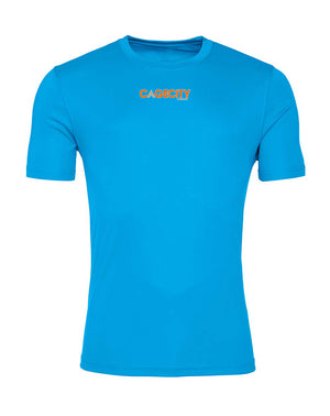 Blue sporty tee