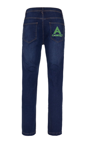 Jeans with Logo Piece