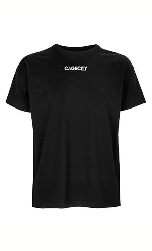 Black Boxy Tee
