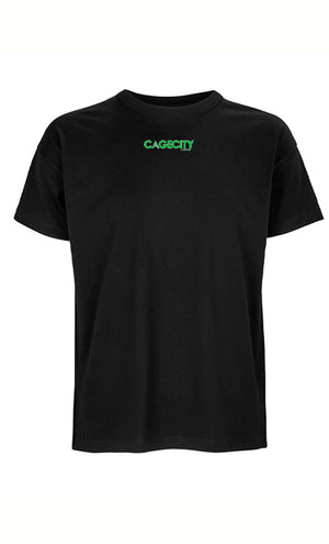 Black Boxy Tee