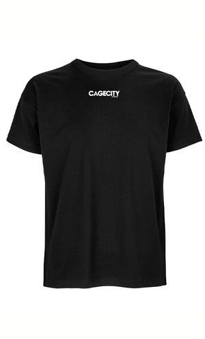 Black Boxy Tee