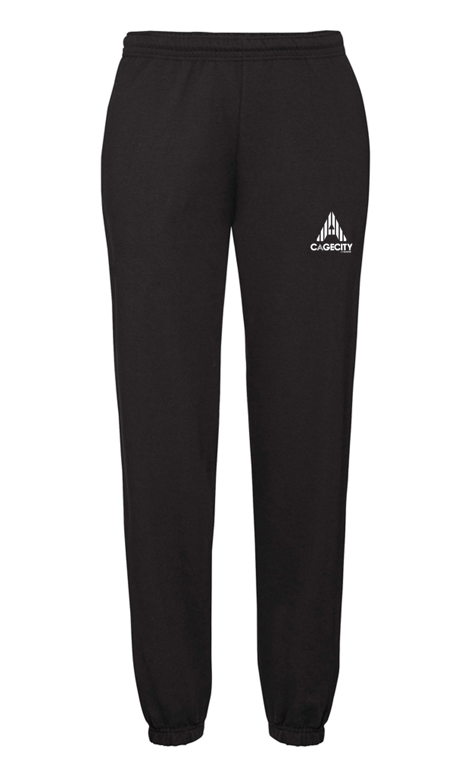 Black Chill Joggers with Logo Piece