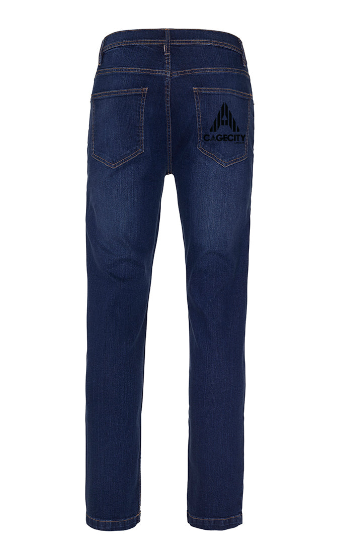 Jeans with Logo Piece