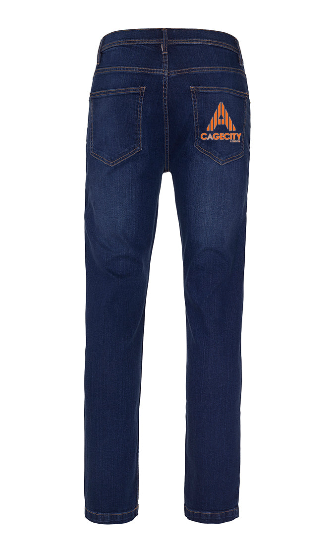 Jeans with Logo Piece