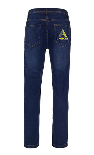 Jeans with Logo Piece