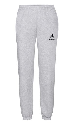 Grey Chill Joggers with Logo Piece