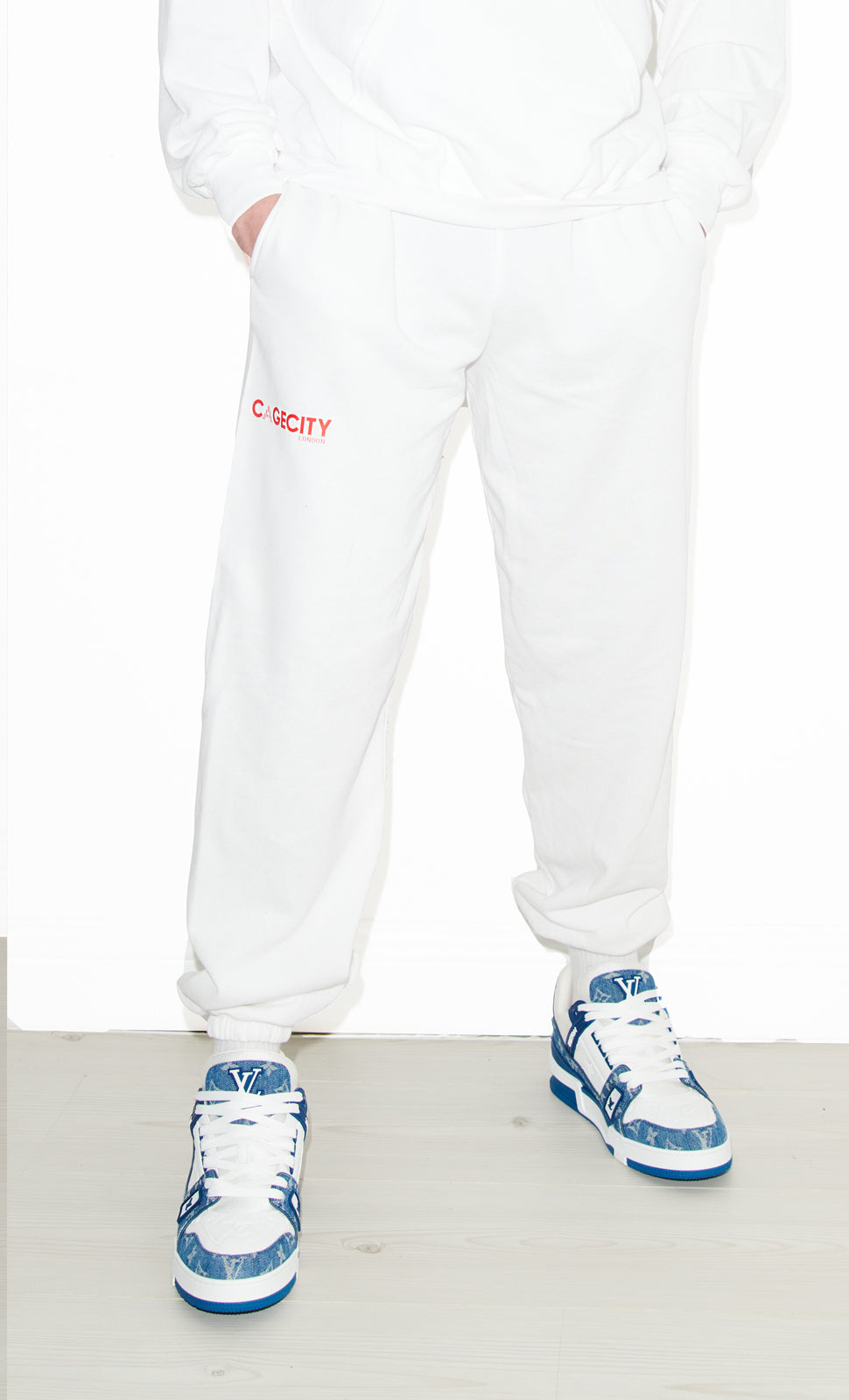 White Chill Joggers