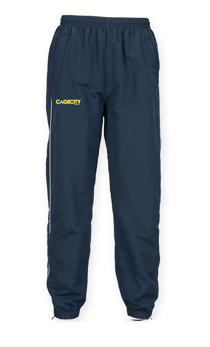 Navy Piped baggy pants