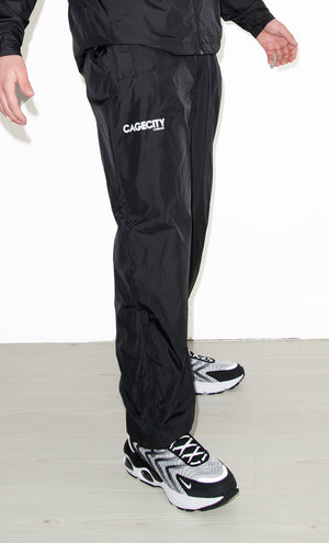 OURS Black Toggle Baggy Pants
