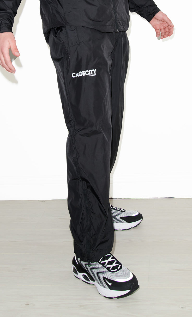 OURS Black Toggle Baggy Pants