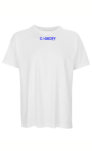 White Boxy Tee