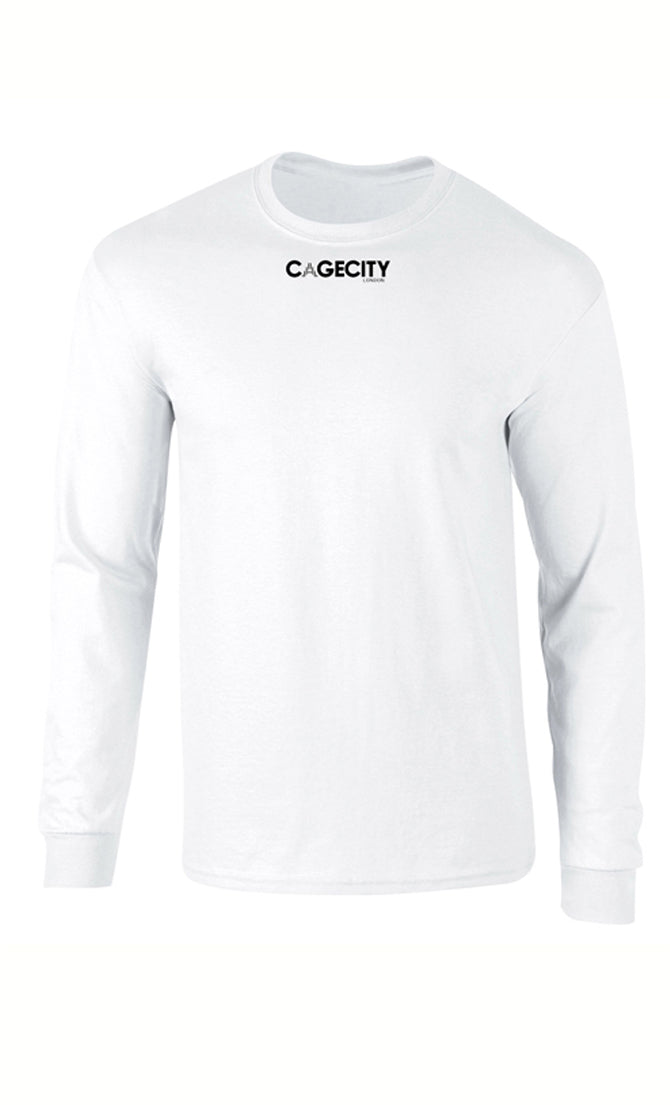 White Long Sleeve Tee